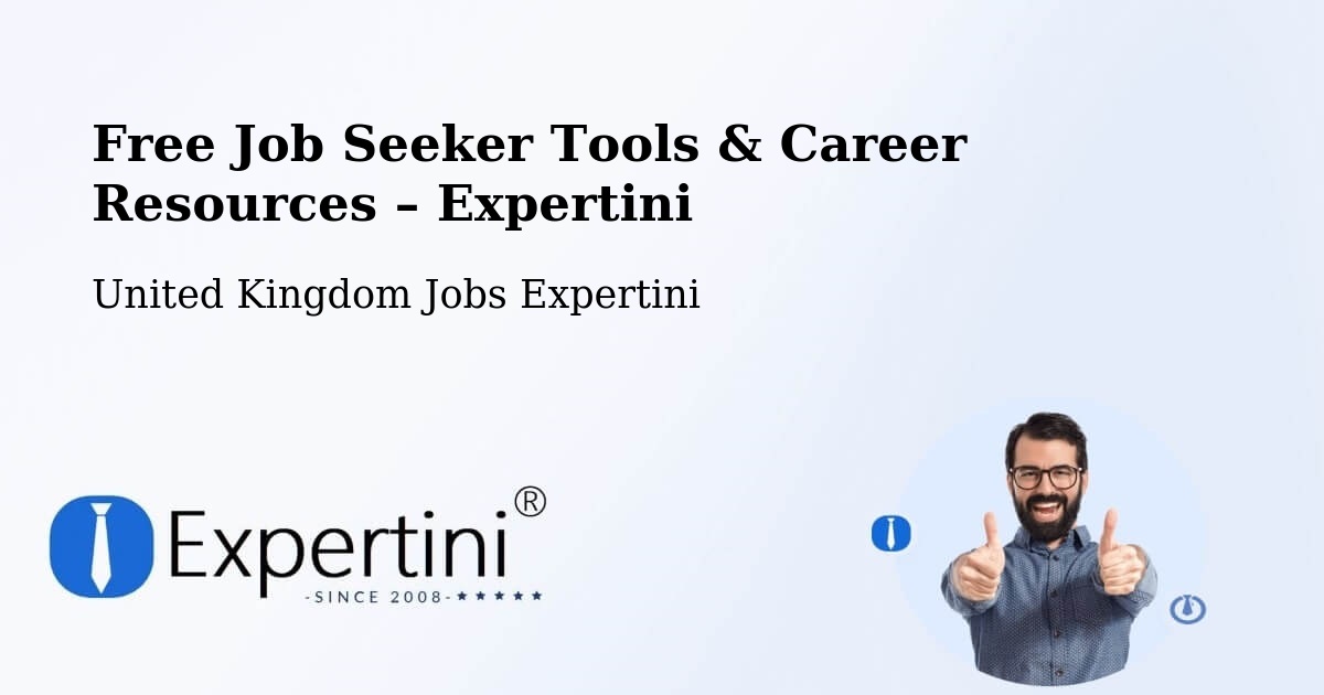 Free Job Seeker Tools & Career Resources – Yate - Yate, United Kingdom Jobs Expertini